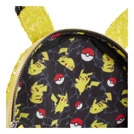 Pokemon Sequin Pikachu Mini Backpack