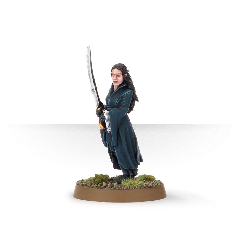 Arwen foot and mounted