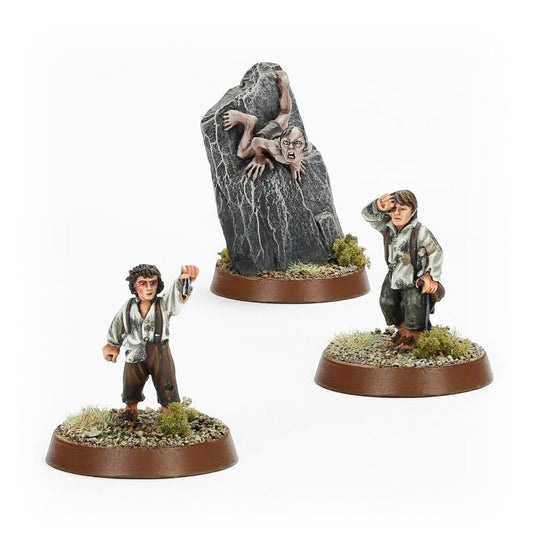 Frodo Baggins, Samwise Samgee & Gollum