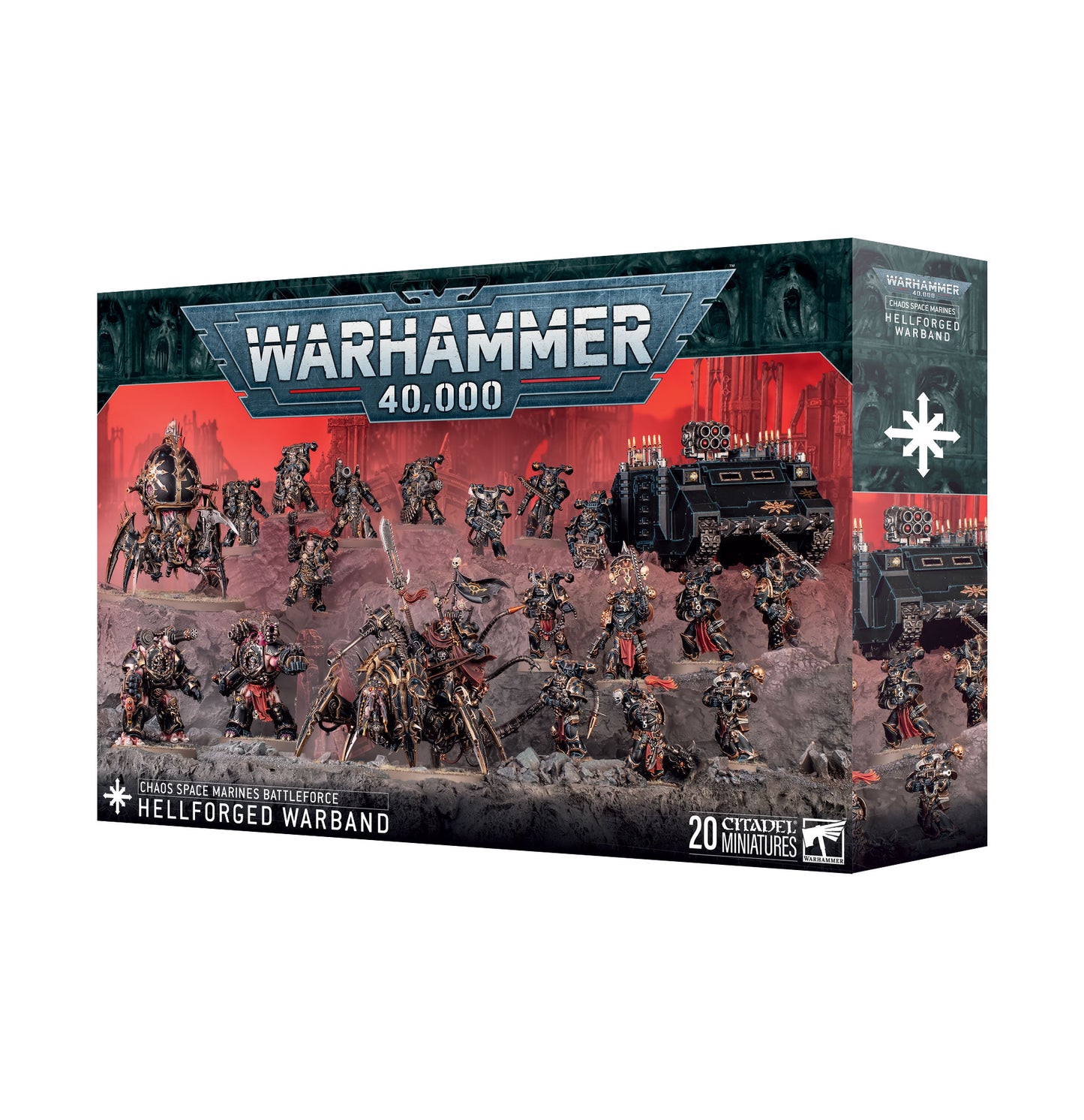 Chaos Space Marines - Hellforged Warband MAX 1 PER CUSTOMER