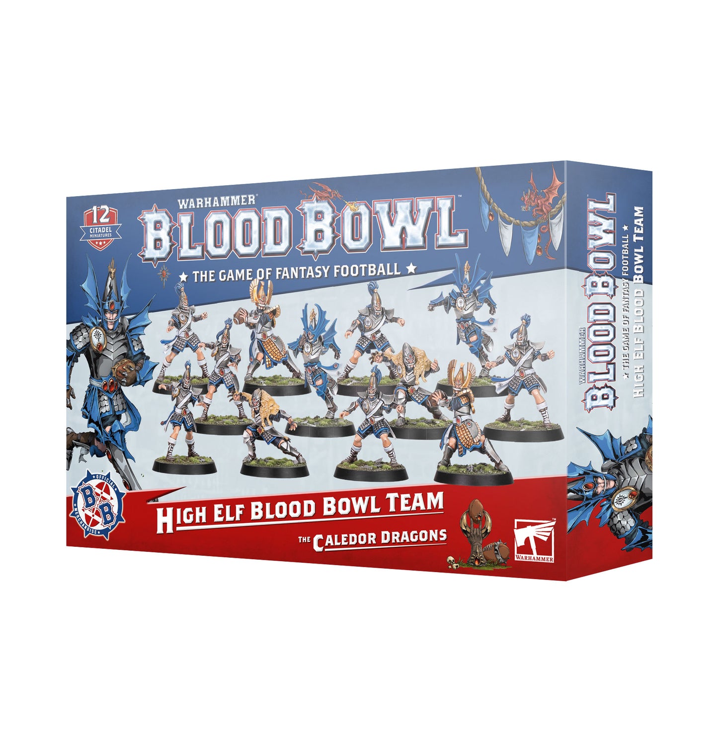High Elf Blood Bowl Team - The Caledor Dragons