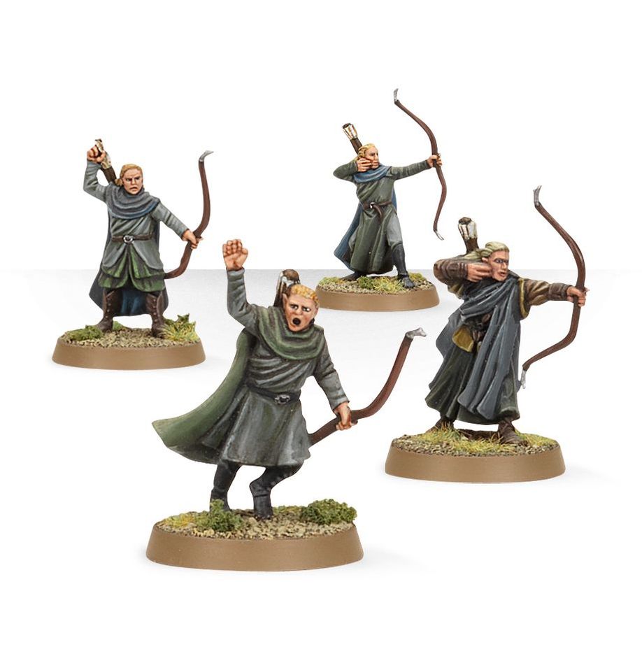 Lothlórien wood elf warriors