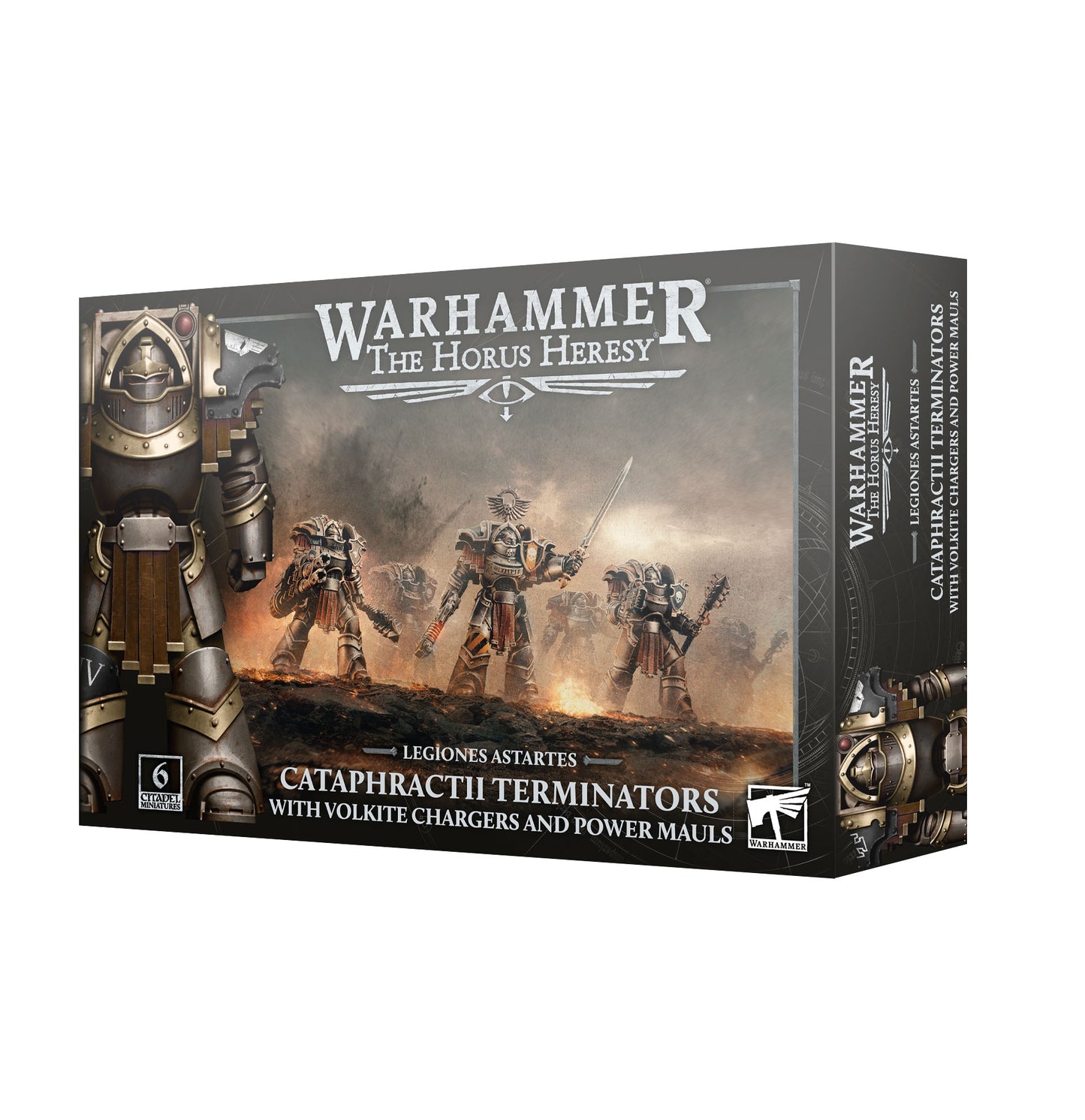 Horus Heresy - Cataphractii Terminators With Power Mauls
