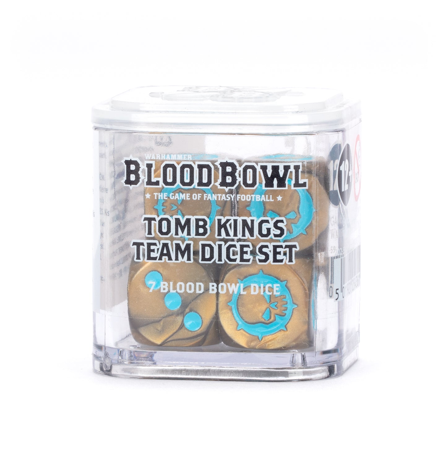 Blood Bowl Team Dice Set (Tomb Kings)