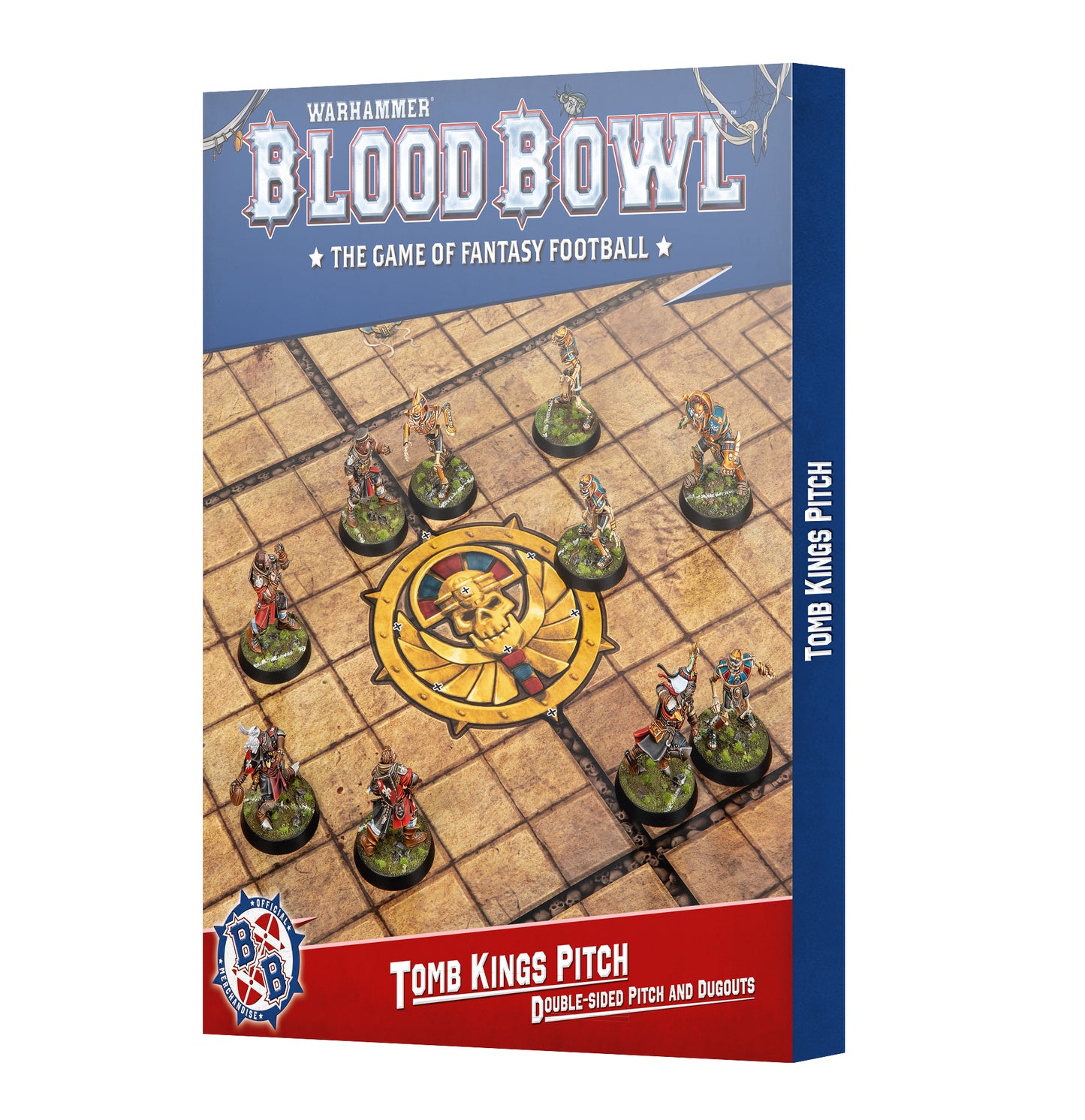 Blood Bowl - Team Pitch and Dugouts Set (Tomb Kings)