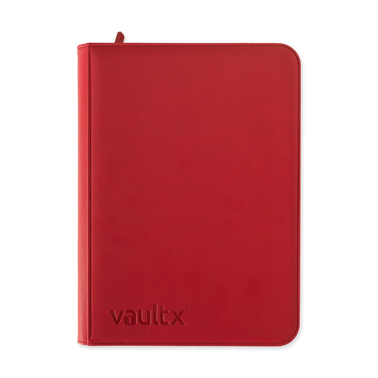 9 Pocket Exo Tec Zip Binder - Fire Red