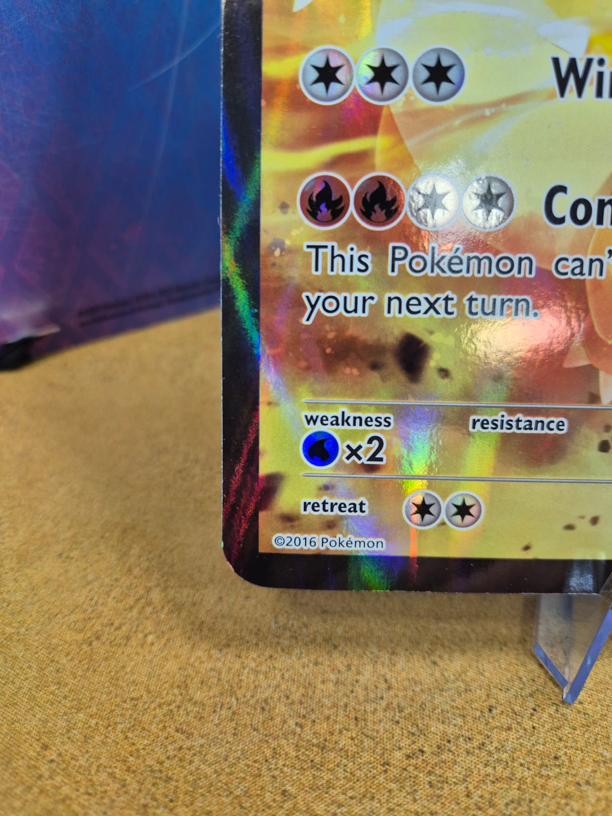 Charizard EX XY121 JUMBO Black Star Promo Single Pokémon Card