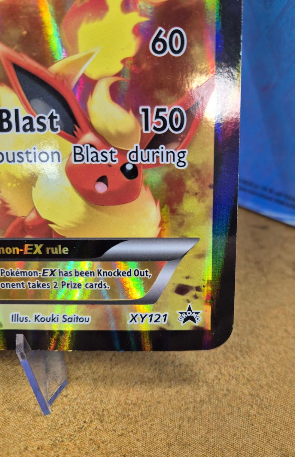 Charizard EX XY121 JUMBO Black Star Promo Single Pokémon Card