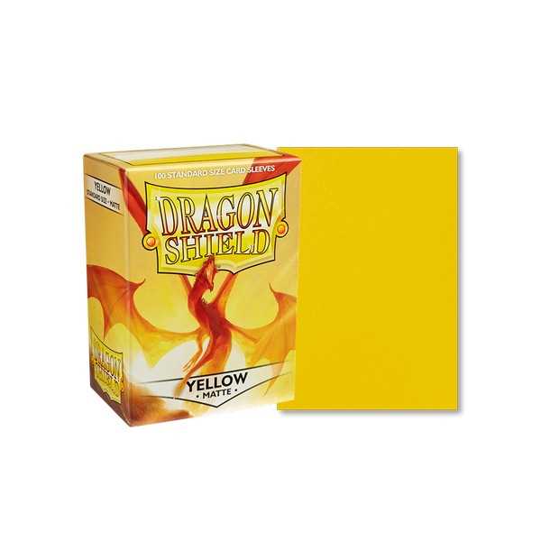 Dragon Shield Classic - Matte Yellow (100)