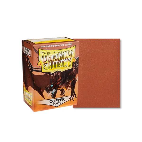 Dragon Shield Matte- Matte Copper (100)
