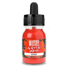 Acrylic Ink Opaque- Orange