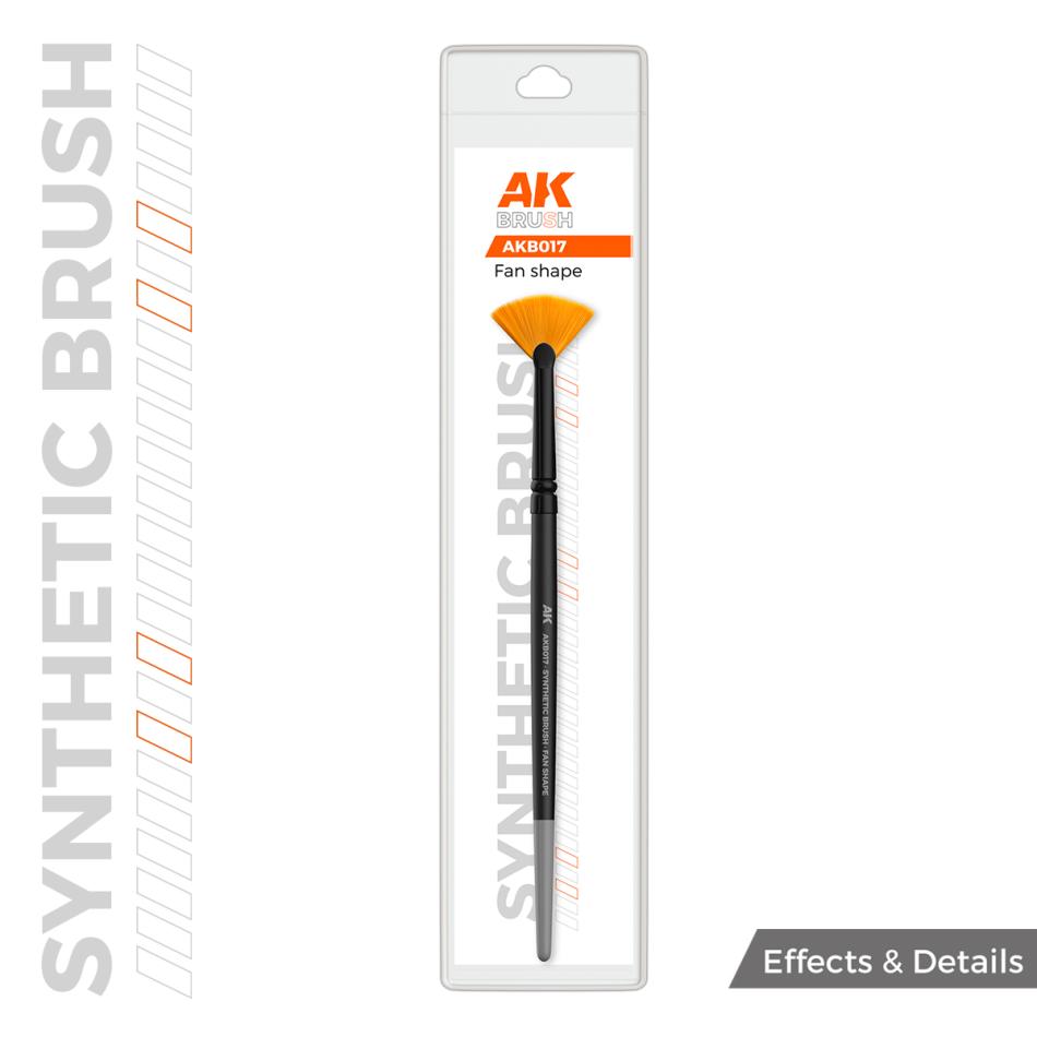 Ak Brush - Fan Shape