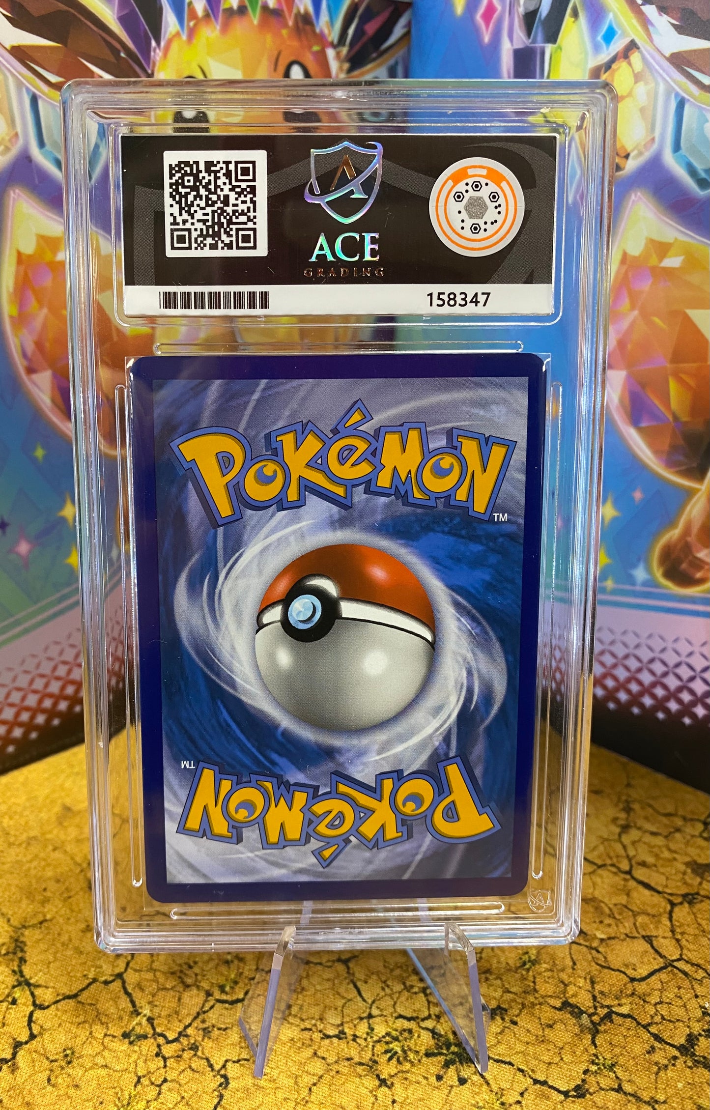 Nessa Secret Rare 196/185 Vivid Voltage ACE 10 Graded Pokémon Card