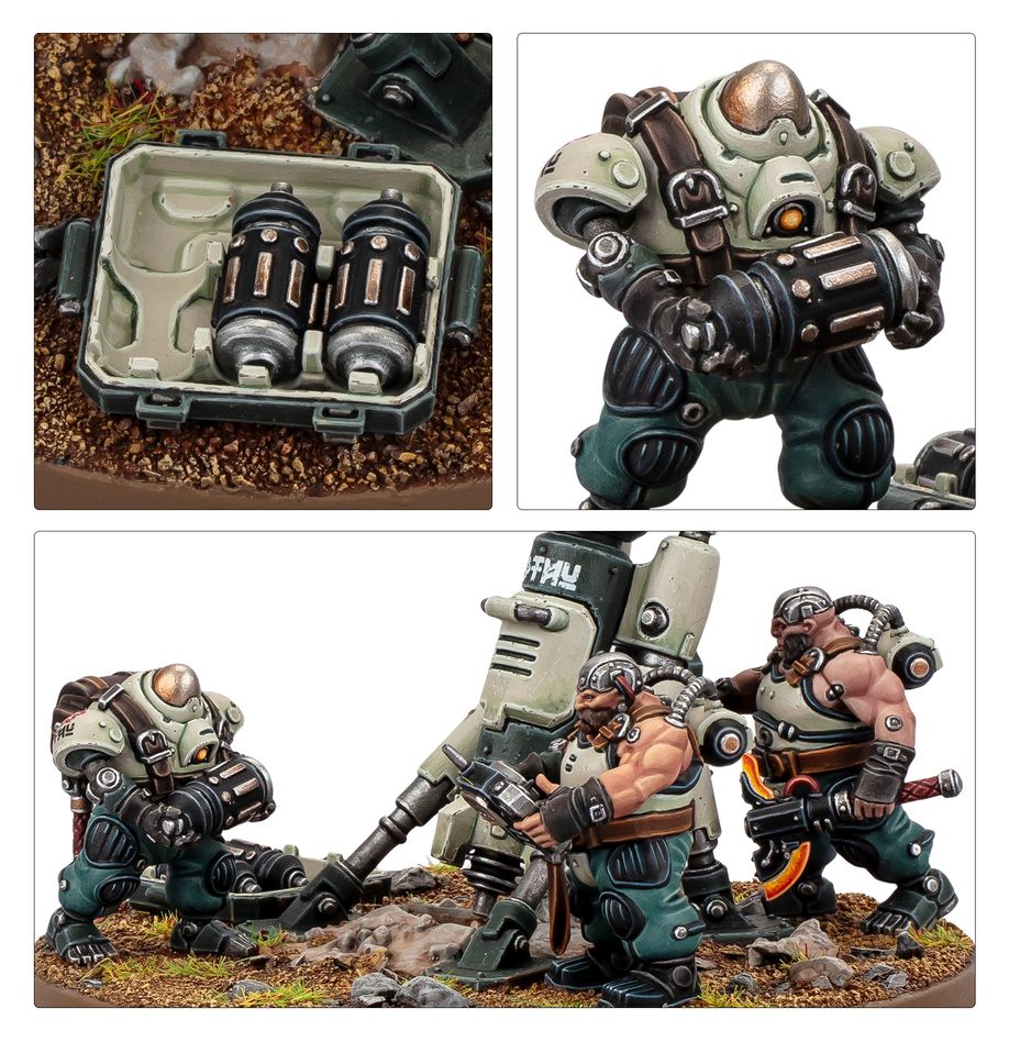 Leagues of Votann - Cthonian Earthshakers