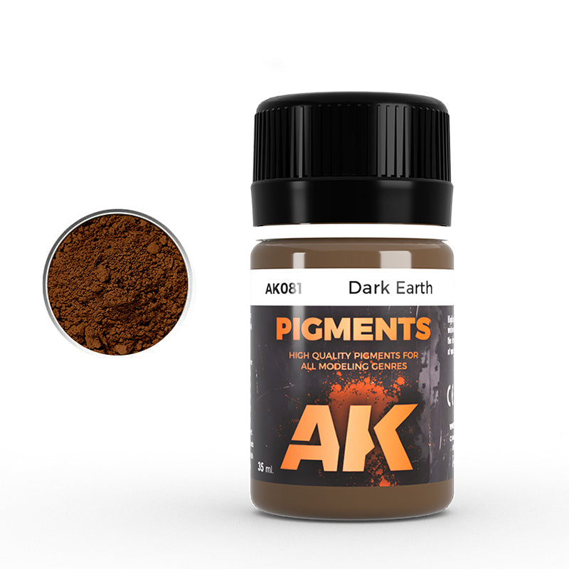 AK Weathering Paints - Dark Earth Pigment