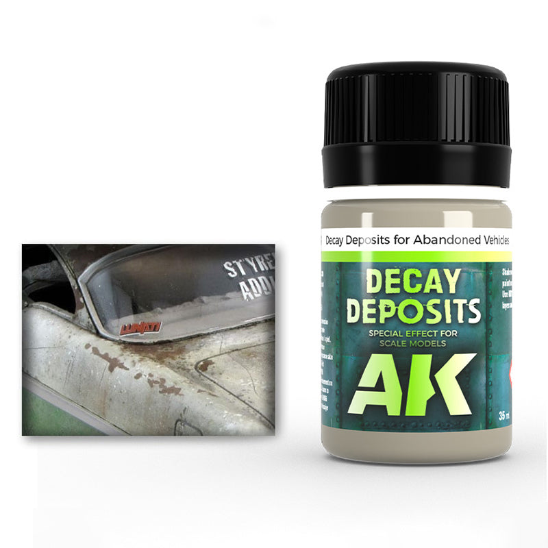 AK Weathering Paints - Decay Deposit For Abandoned Vehicles
