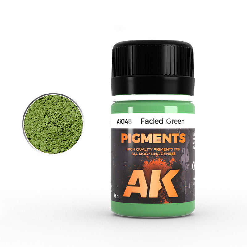 AK Weathering Paints - Faded Green Pigment