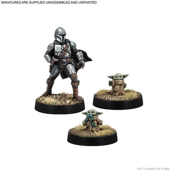 Din Djarin & Grogu Operative Expansion -Star Wars Legion