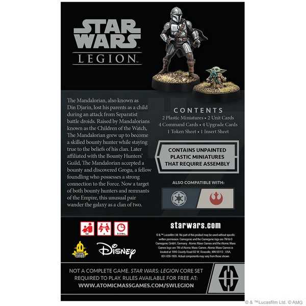 Din Djarin & Grogu Operative Expansion -Star Wars Legion