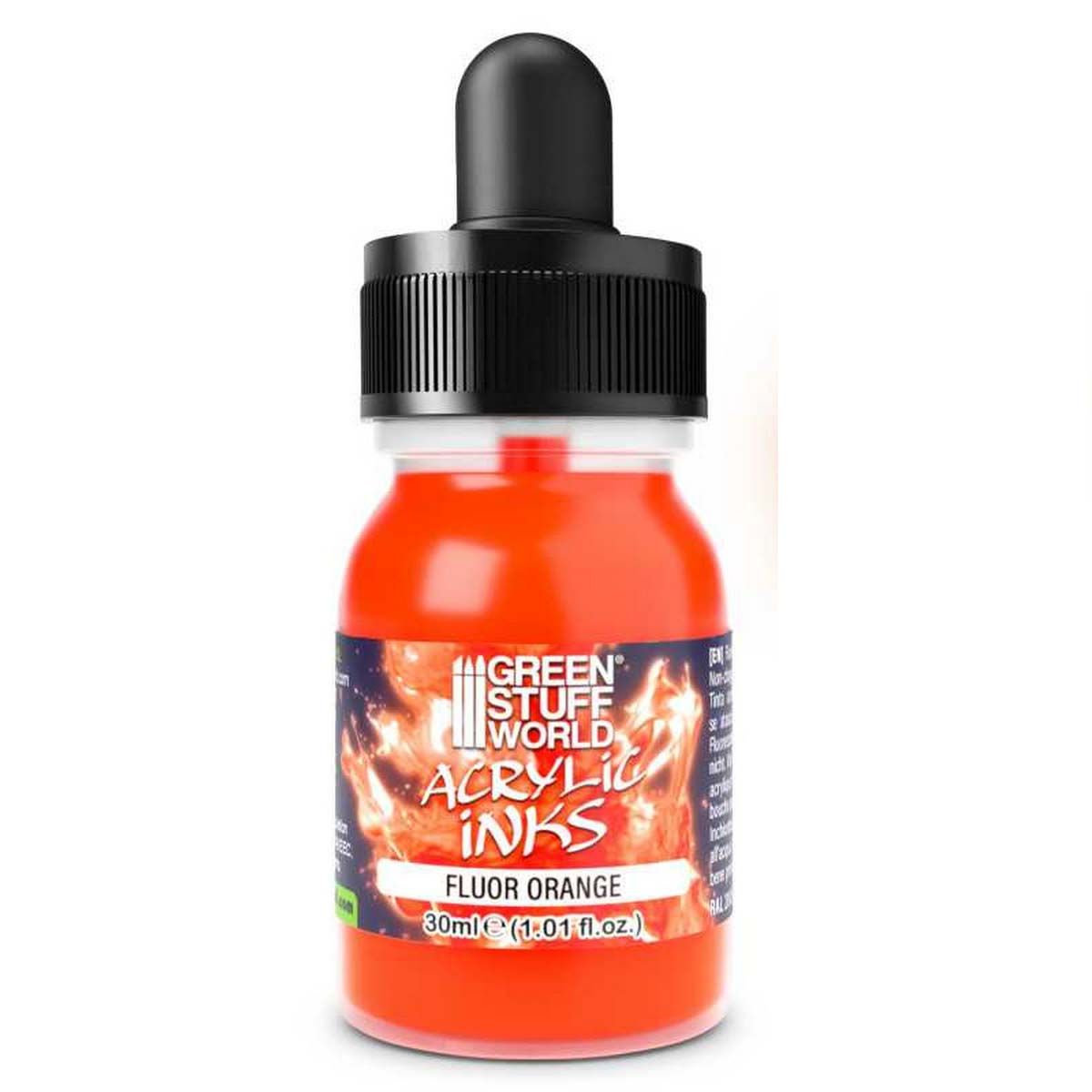 Fluor Acrylic Ink - Orange