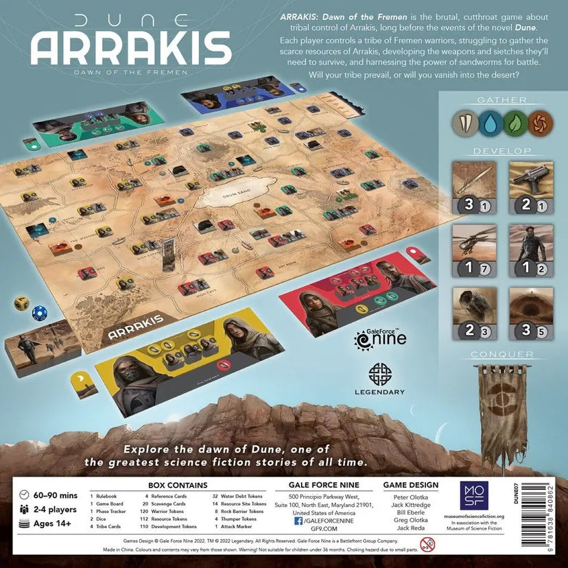 Dune Arrakis Dawn of the Fremen