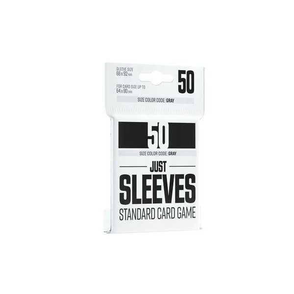 Gamegenic Just Sleeves: Standard Card Game Black (50)
