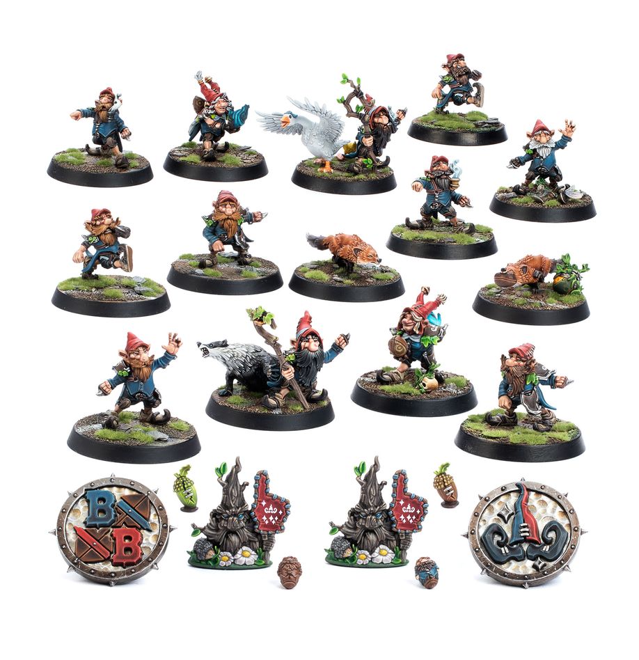 Gnome Blood Bowl Team The Glimdwarrow Groundhogs