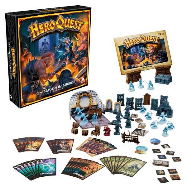 HeroQuest The Mage Of The Mirror Quest Pack