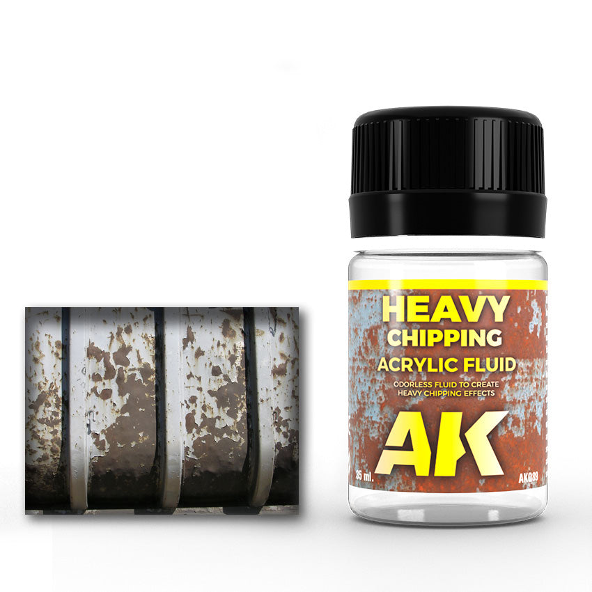 AK Weathering Paints - Heavy Chipping