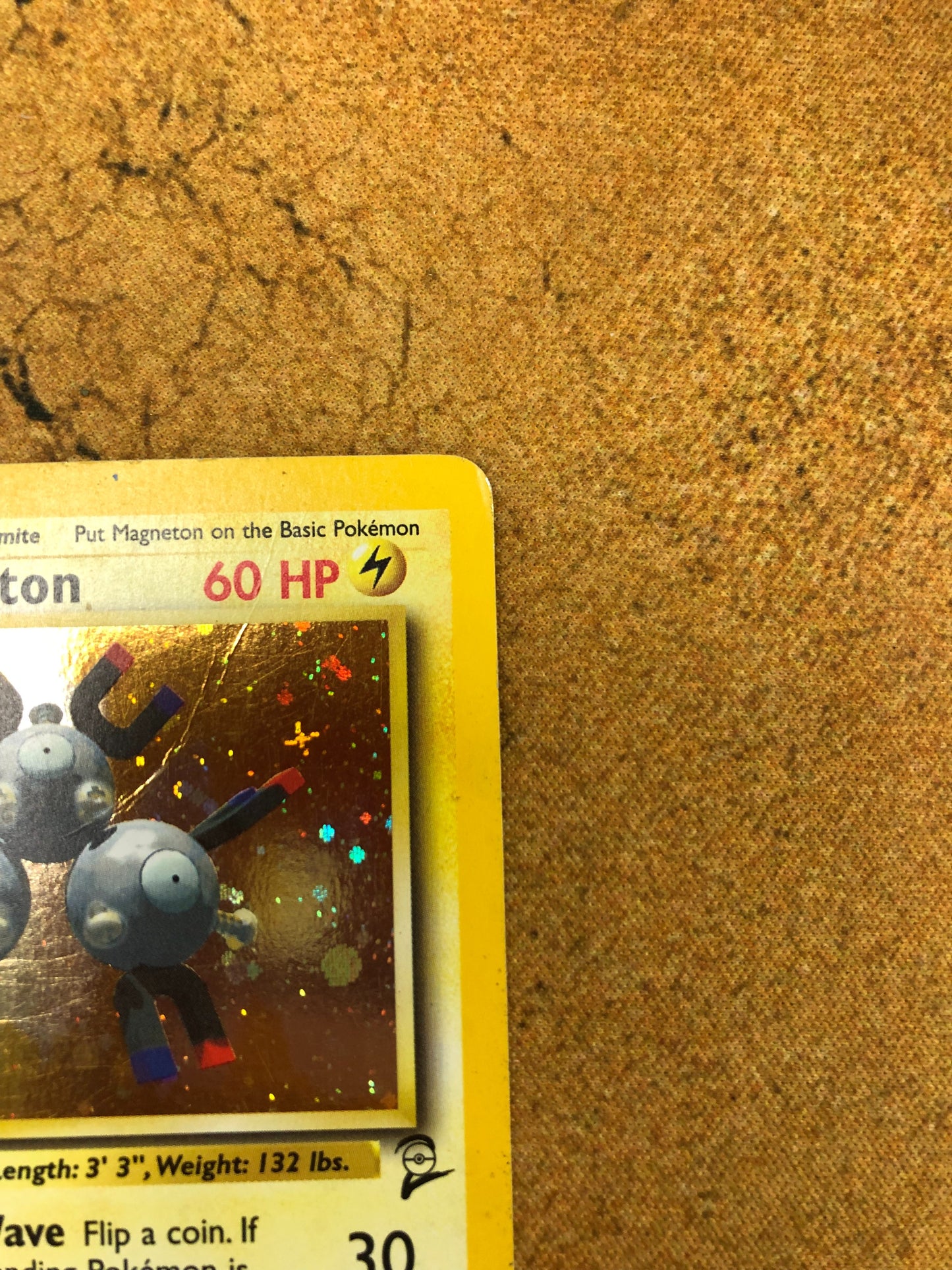 Magneton Holo 9/130 Base Set 2 Pokémon Single Card