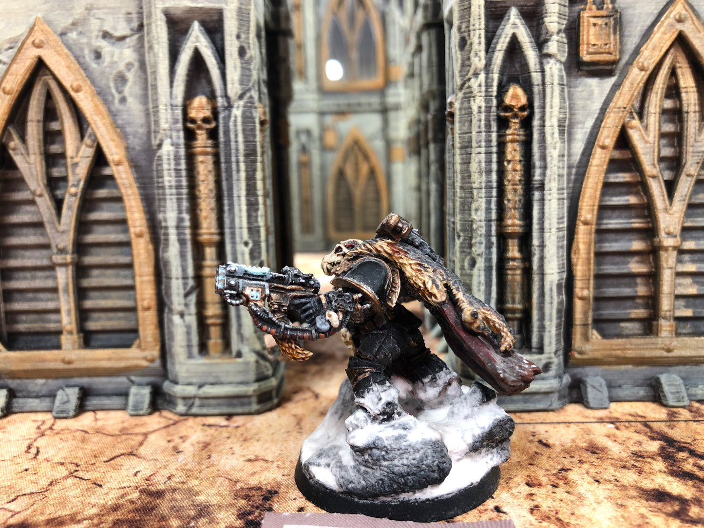 Wolf Priest Very Well Painted #735 Space Wolves Space Marines Warhammer 40k