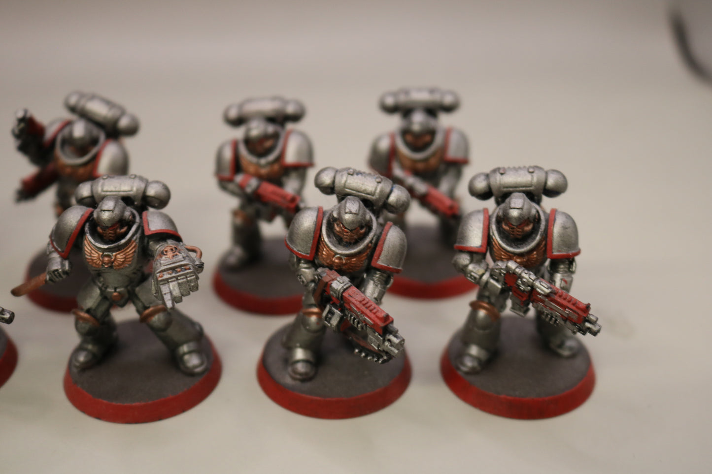 9x Primaris Intercessors 101 Well Painted Warhammer 40k Space Marines