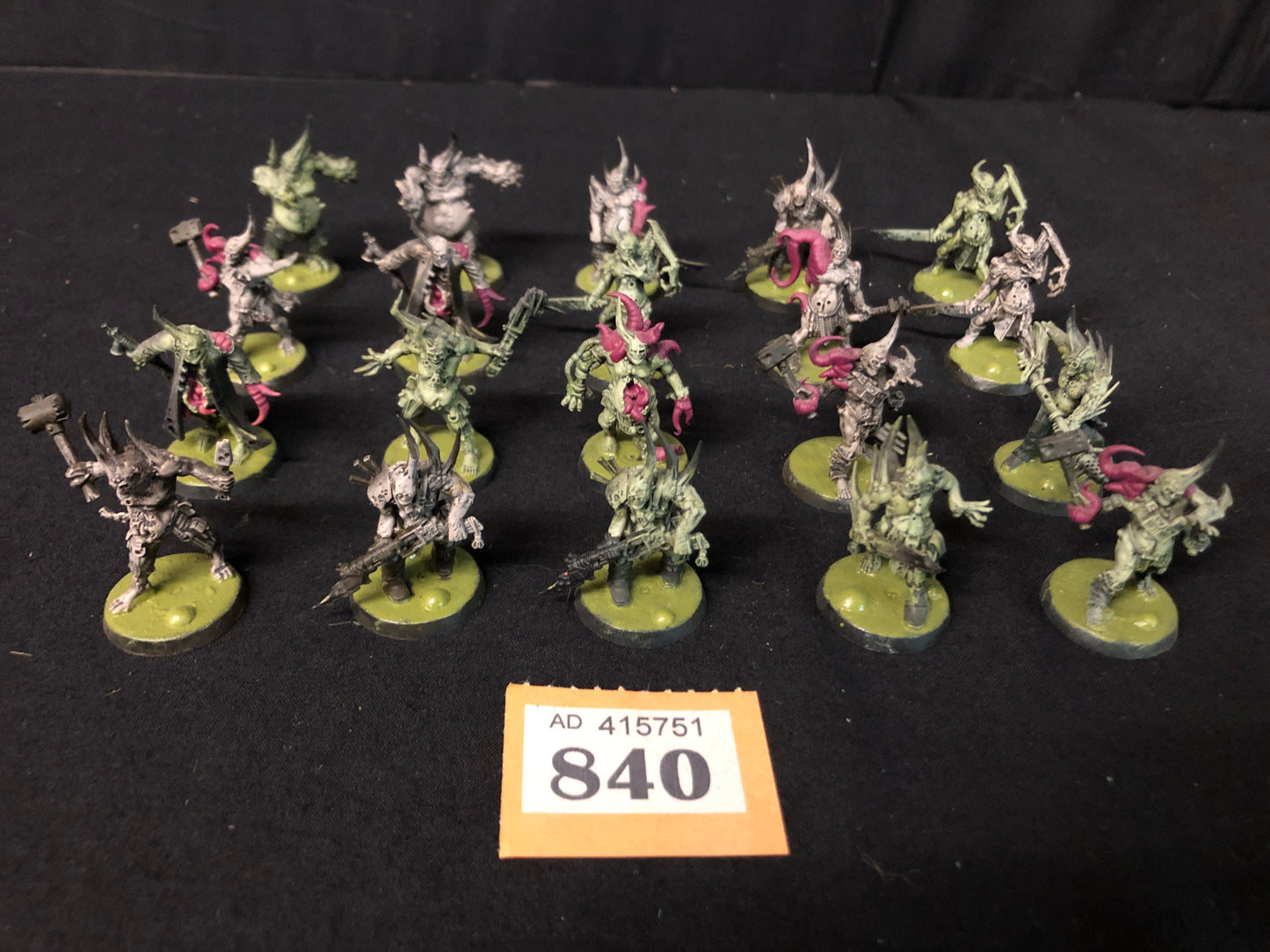 20x Poxwalkers #840 Death Guard Warhammer 40k