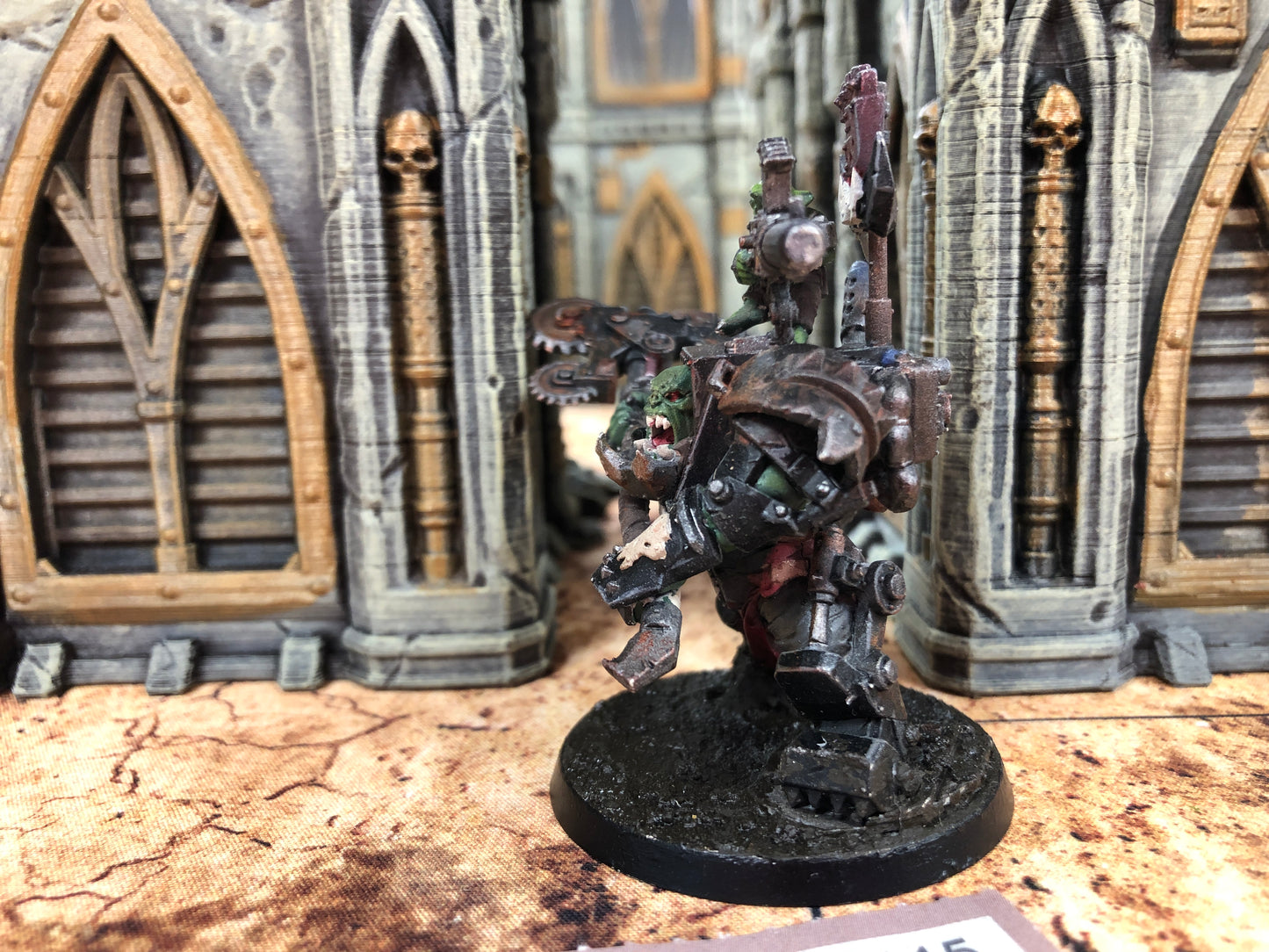 Warboss in Mega Armour #770 Well Painted Orks Warhammer 40k