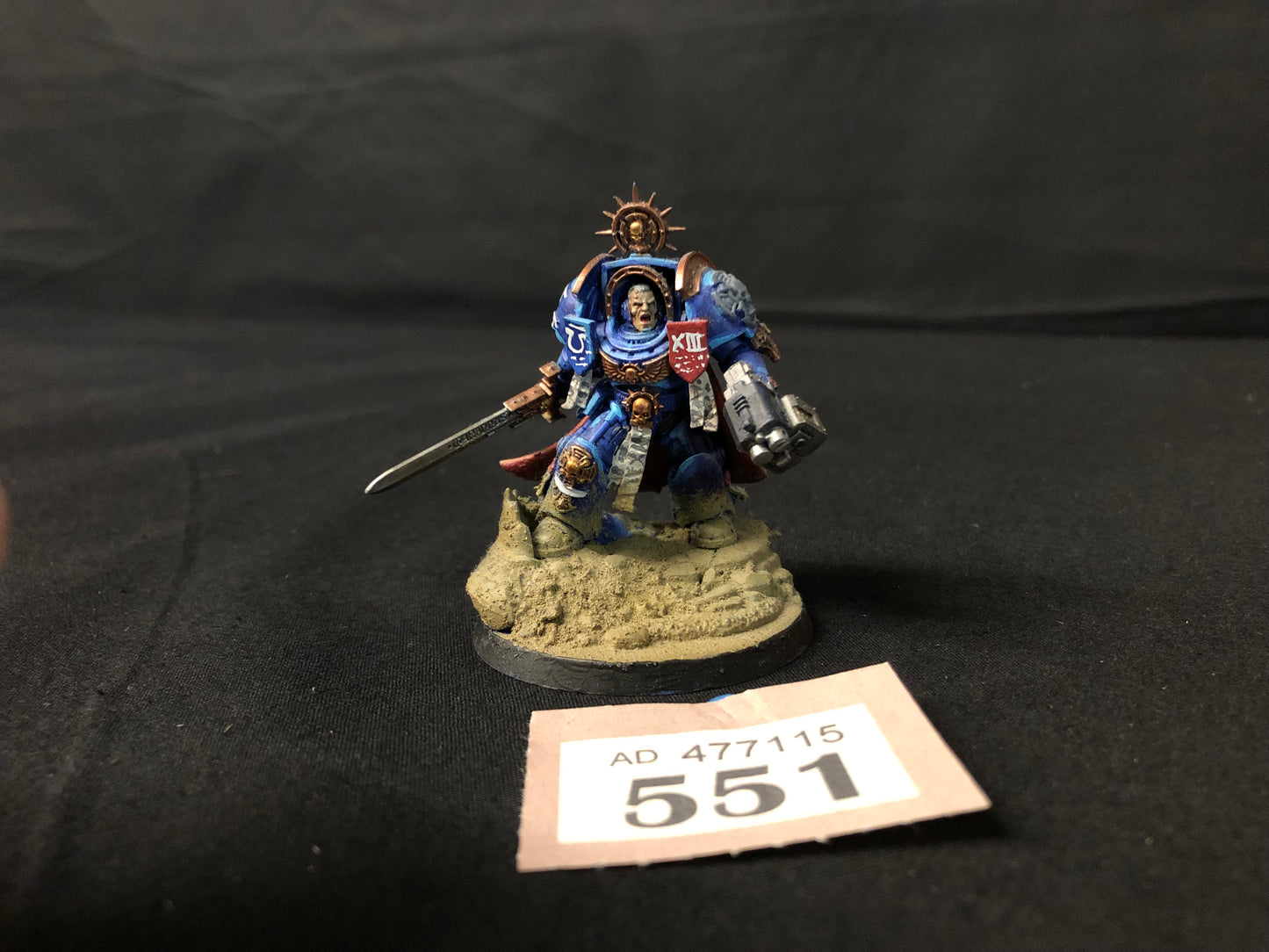 Primaris Captain in Terminator Armour #551 VERY Well Painted Space Marines Warhammer 40k