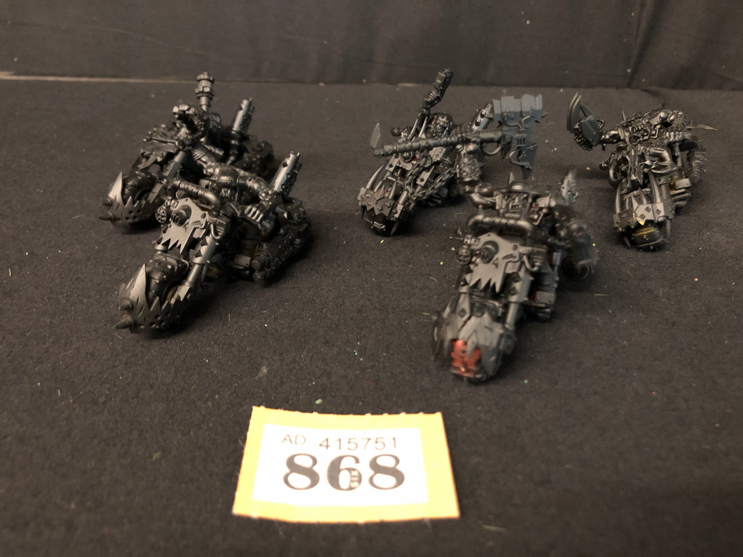 5x War Bikers #868 Orks Warhammer 40k