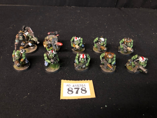 10x Boyz #878 Very Well Painted Orks Warhammer 40k