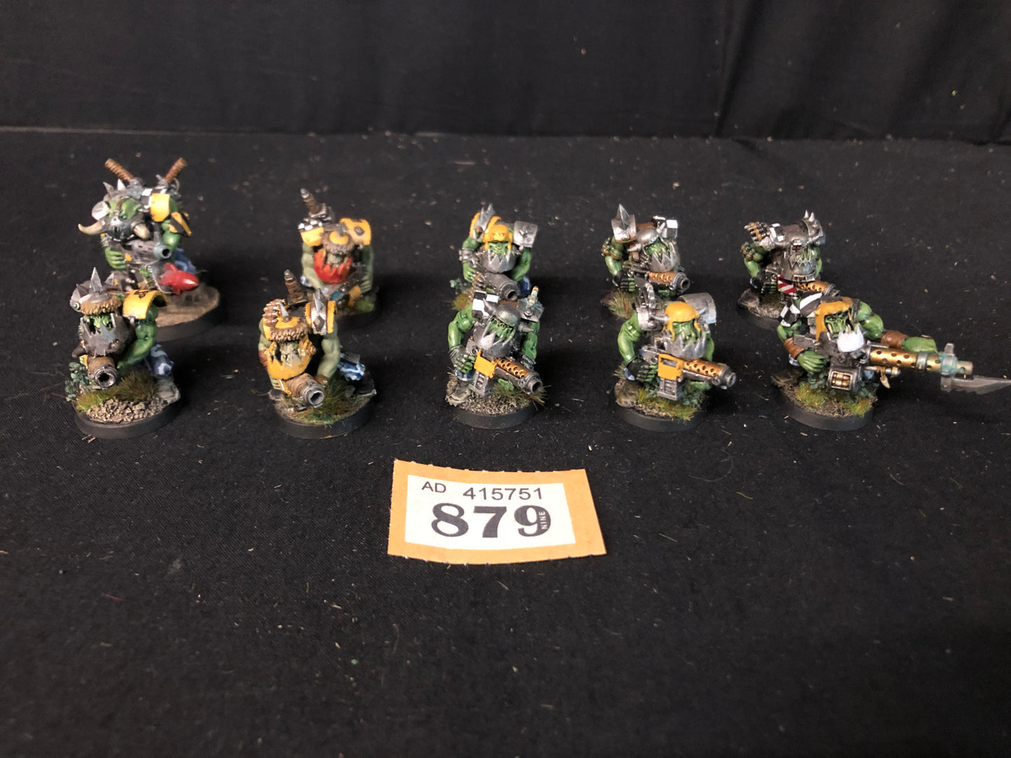 10x Boyz #879 VERY Well Painted Orks Warhammer 40k