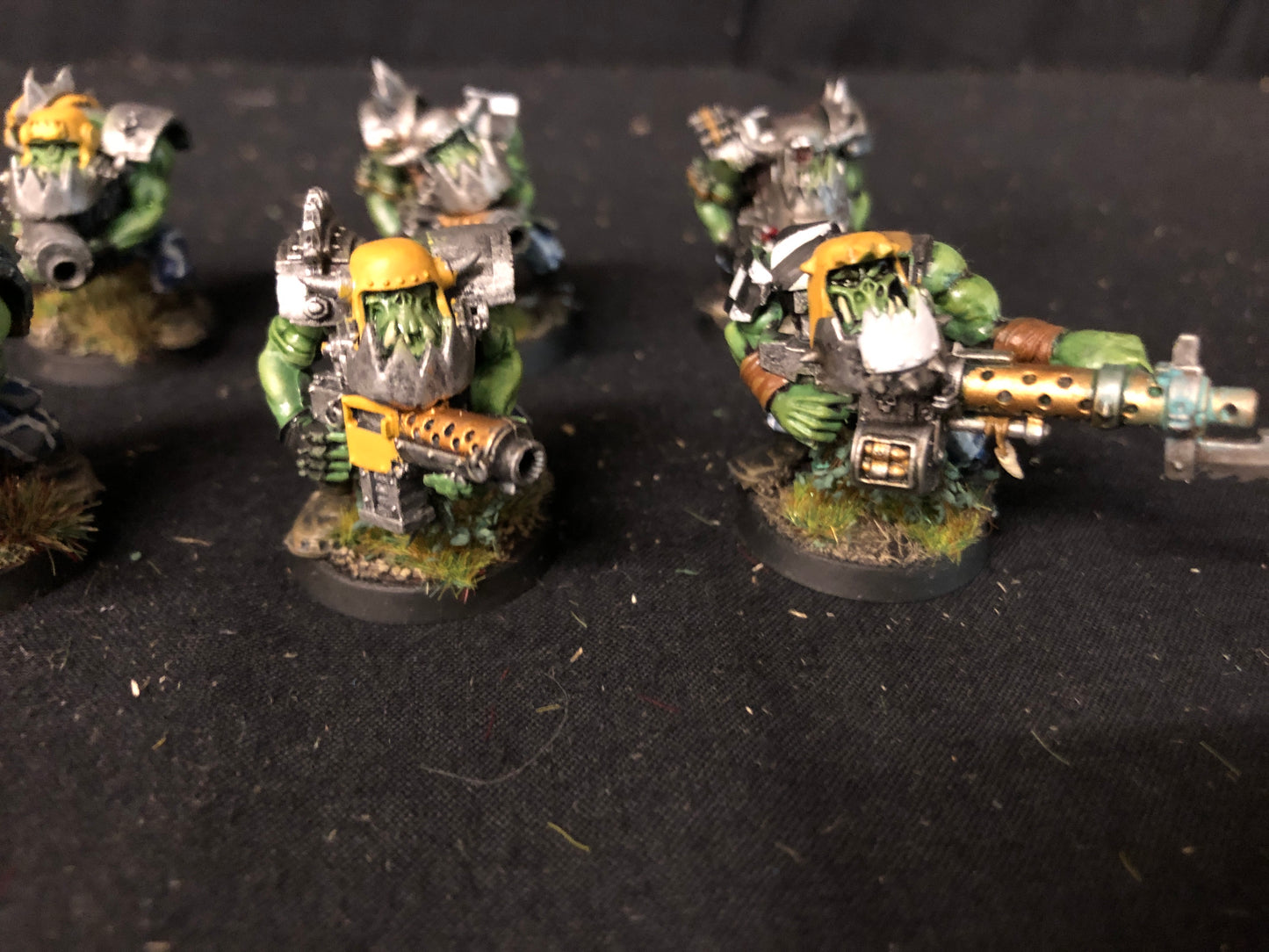 10x Boyz #879 VERY Well Painted Orks Warhammer 40k