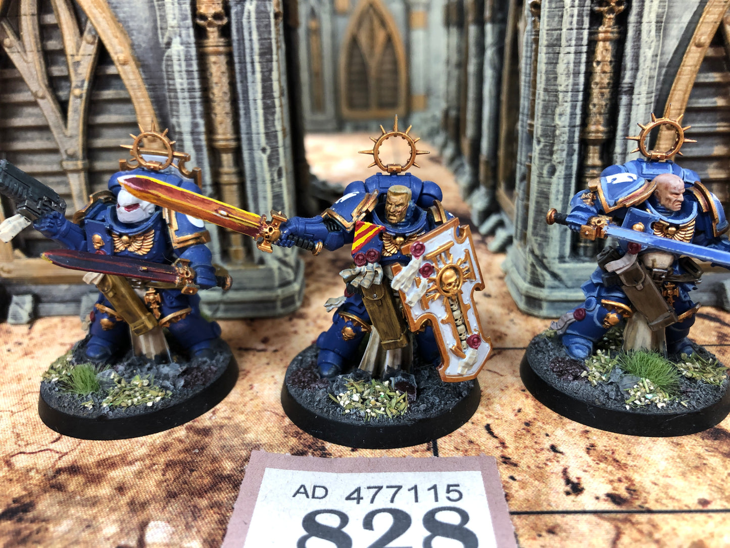 3x Primaris Bladeguard Veterans #828 Well Painted Space Marines Warhammer 40k