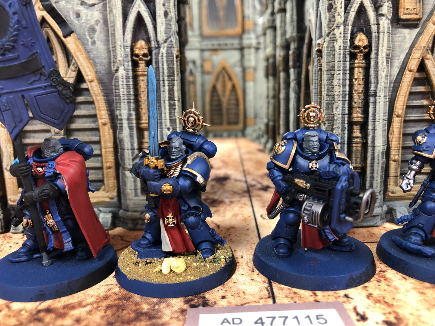 4x Company Heroes #830 Space Marines Warhammer 40k