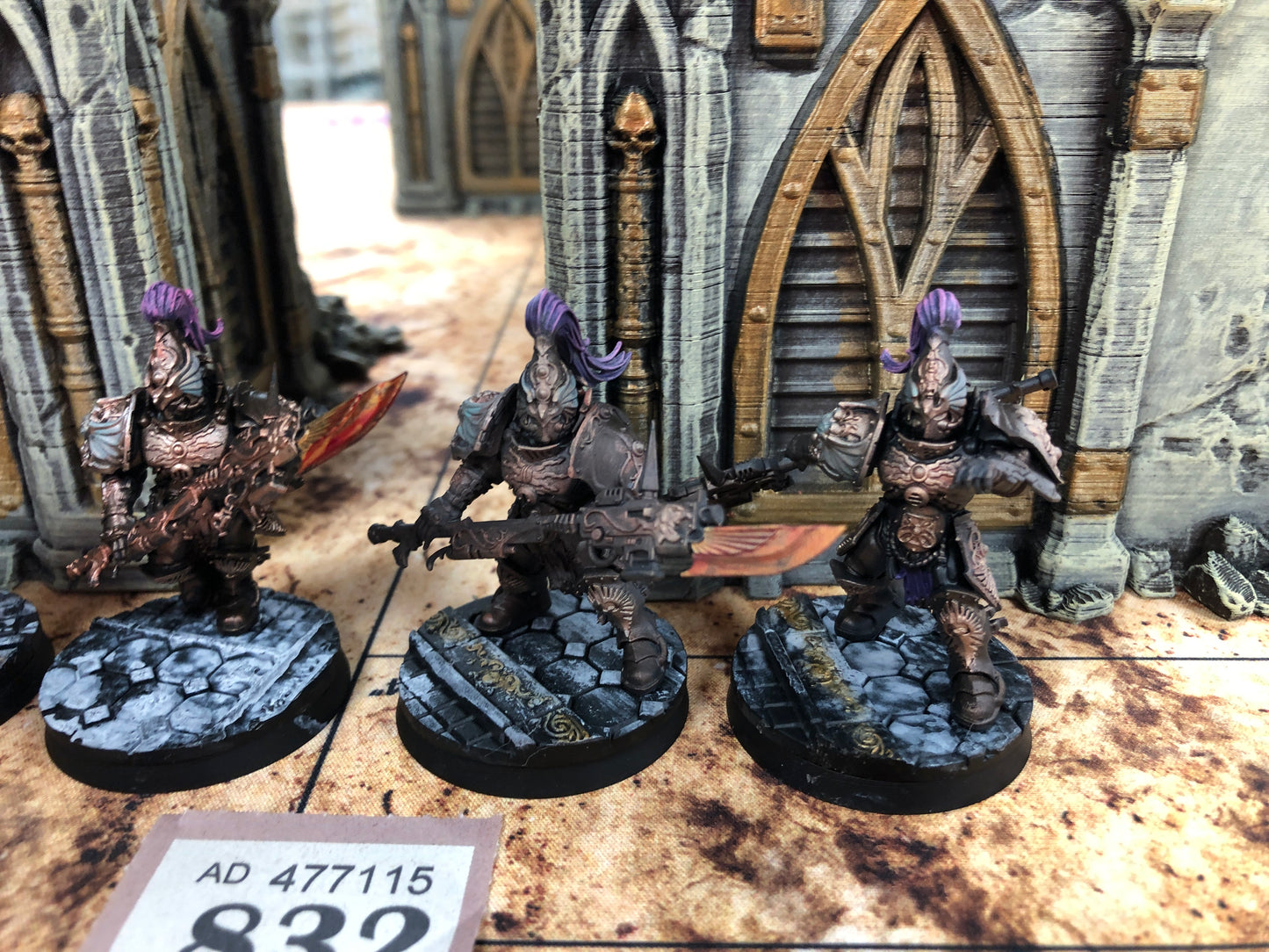4x Custodian Wardens #832 Well Painted Adeptus Custodes Warhammer 40k