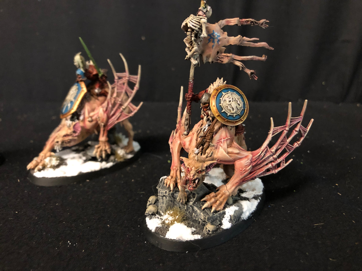 3x Morbheg Knights #891 Well Painted Flesh Eater Courts AOS Warhammer 40k