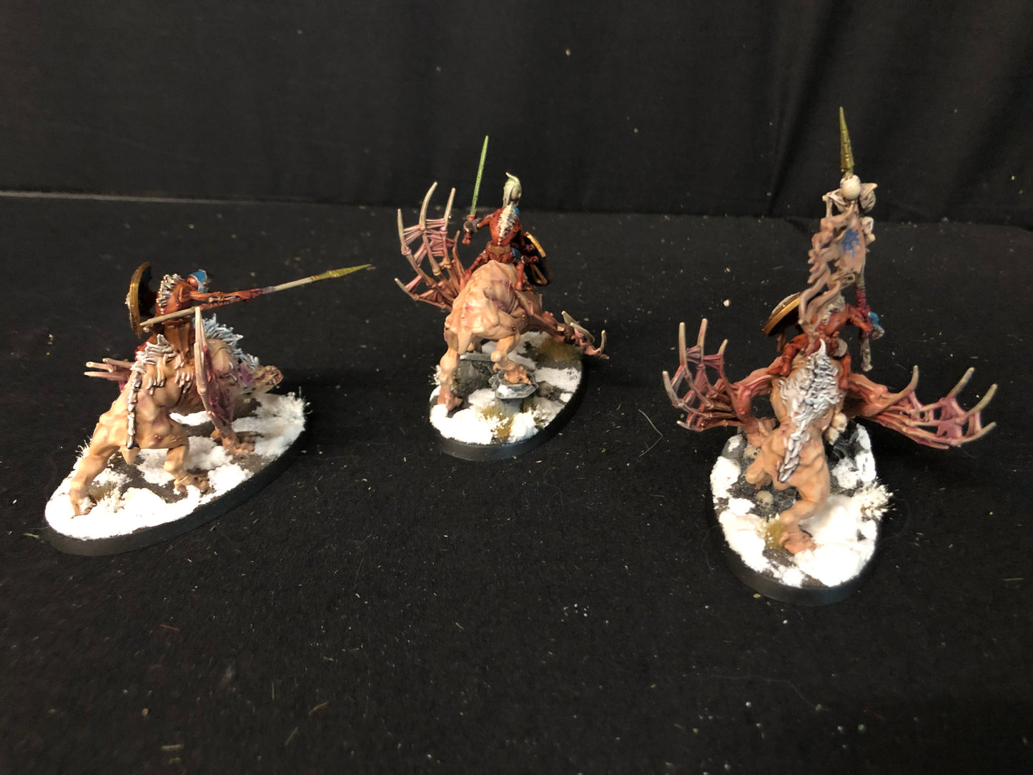 3x Morbheg Knights #891 Well Painted Flesh Eater Courts AOS Warhammer 40k