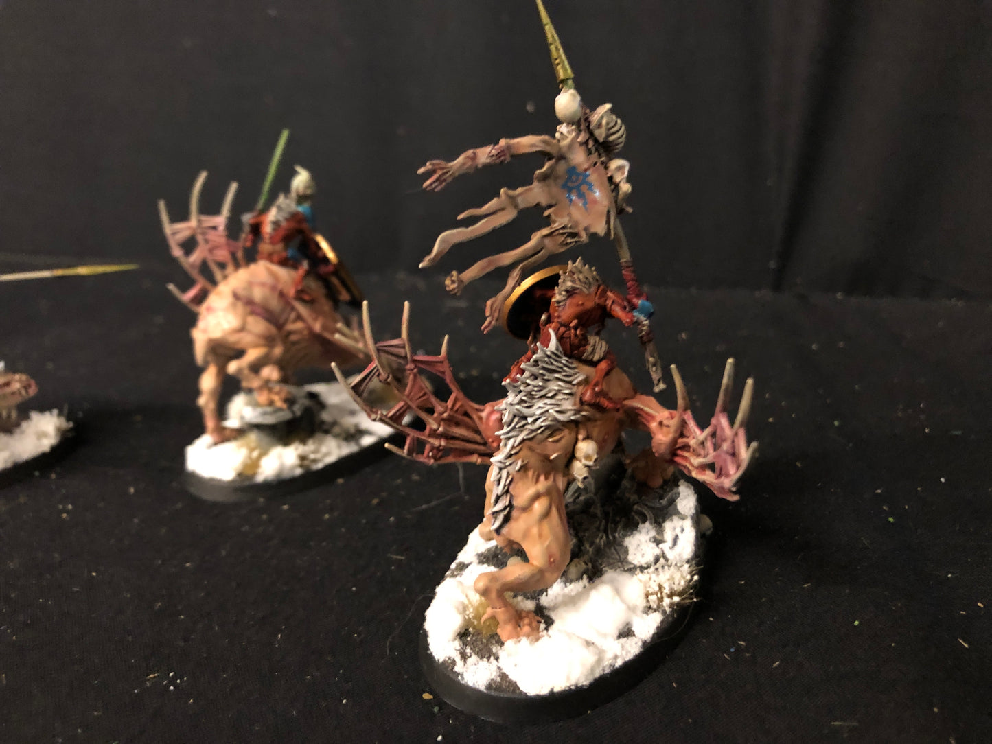 3x Morbheg Knights #891 Well Painted Flesh Eater Courts AOS Warhammer 40k