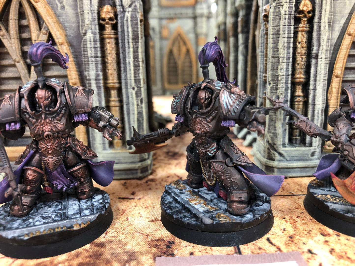 3x Allarus Custodians #843 Adeptus Custodes Warhammer 40k