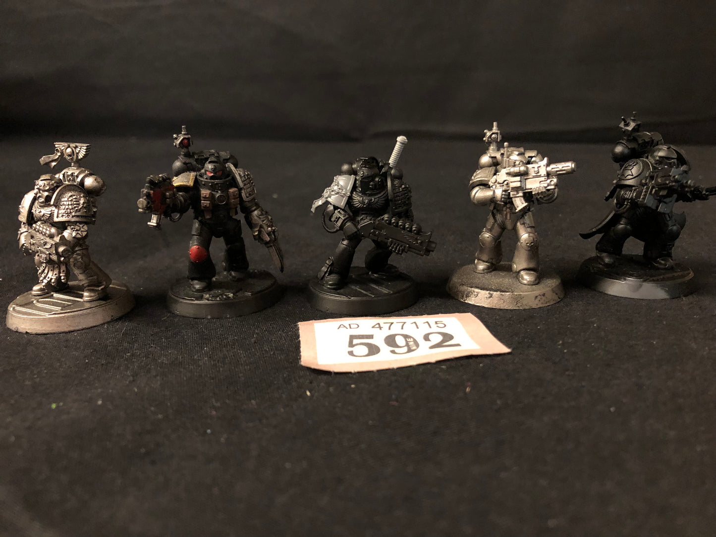 5x Deathwatch Veterans #592 Space Marines Warhammer 40k