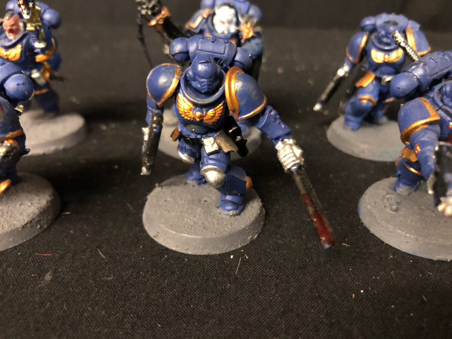 5x Assault Intercessors + Captain with Master Crafted Rifle #900 Primaris Space Marines Warhammer 40k