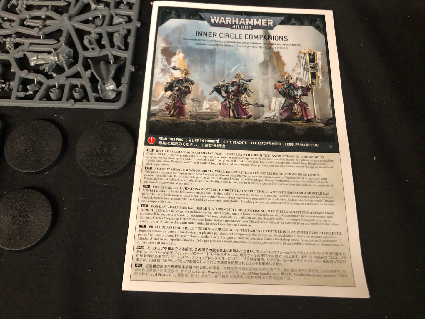 3x Inner Circle Dark Angels NOS #903 Space Marines Warhammer 40k