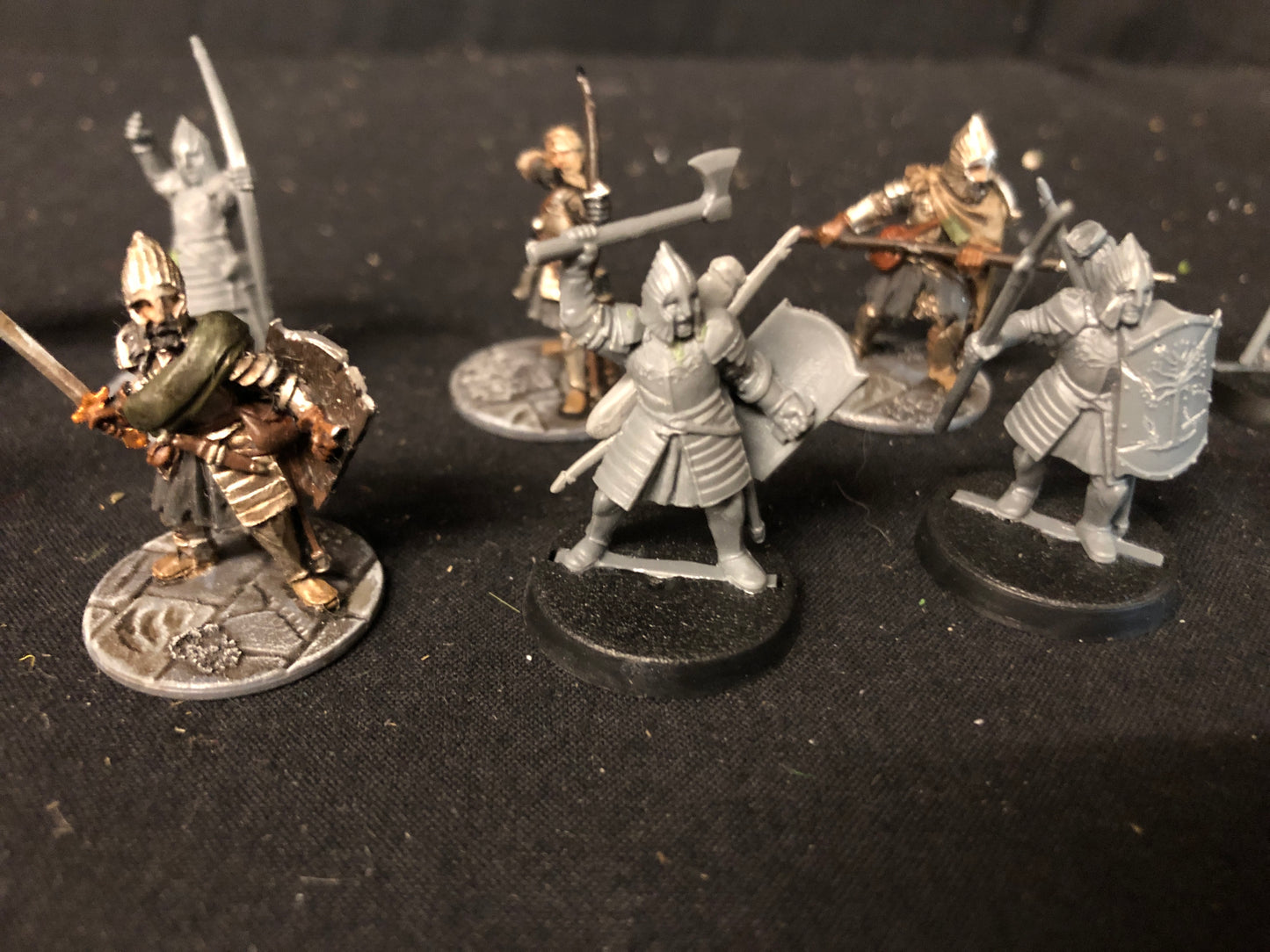 10x Warriors of Minas Tirith #908 Good MESBG LOTR Warhammer 40k